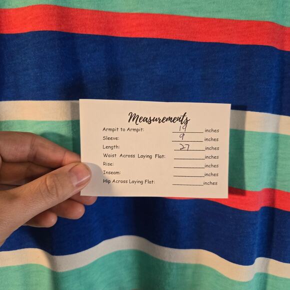 Nautica XL Men's Striped Multicolor T-shirt [0428] - Picture 4 of 8